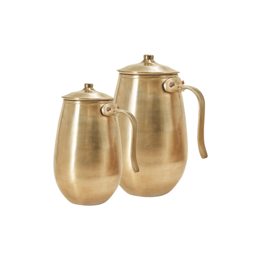 Bronze Jug with Lid - Damru