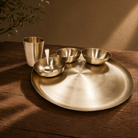 Bronze Dinner Set | 6 Items